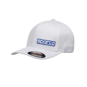 Cappellino Sparco Italy Da Uomo FLEXFIT Bianco (L/XL) - Foto 1 di 2