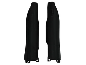 Protector de horquilla RTECH se adapta a Kawasaki KX 125 250 07-08 KXF 250 450 06-08 negro - Imagen 1 de 1