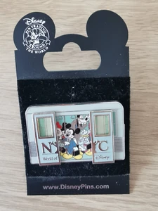 Disney Fab 4 New York Subway Pin Moveable NYC. Mickey Mouse Minnie Donald Goofy - Picture 1 of 3