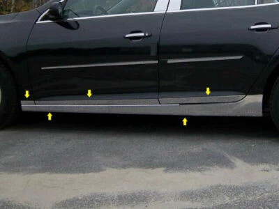 TH53107 Polished Rocker Panel Trim 10Pc Fits 16-16 Malibu Limited Sedan - Image 1 of 4