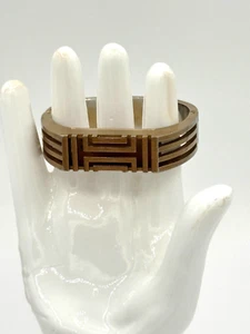 TORY BURCH for Fitbit Gold Tone Metal Hinged Bracelet - Picture 1 of 4