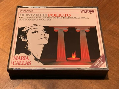 MARIA CALLAS Donizetti Poliuto ANTONINO VOTTO Live 1960 VIRTUOSO 2 CD BOX MINT - Image 1 of 4