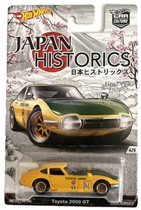 HOT WHEELS TOYOTA 2000 GT JAPAN HISTORICS CAR CULTURE PREMIUM - Picture 1 of 3