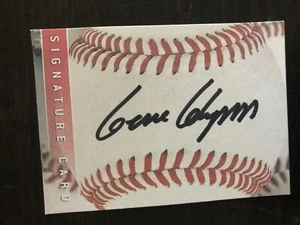 Minnesota Twins GENE GLYNN autographed Signature Sweet Spot card - Picture 1 of 1