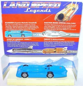 Lledo Days Gone 1:76 LAND SPEED LEGENDS Malcolm Campbell BLUEBIRD 1935 MIB`90 - Picture 1 of 12