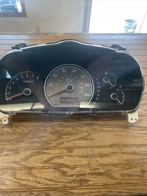 Speedometer Instrument Cluster Dash Panel  07 08 09 2010 Elantra  Hyundai 32K - Image 1 of 4