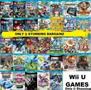 WII U GAMES - Nintendo Wii U - Mint - Fast & Free Delivery - Picture 1 of 71