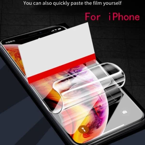 Screen Protect Clear Soft Film For iPhone 11 12 Pro XS XR X 7 6 8 Lot - Picture 1 of 7