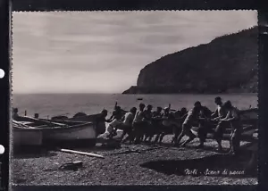 Cartolina Noli Scena di Pesca GB1072 - Imagen 1 de 1