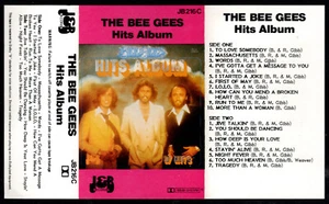 1985 MUSIC AUDIO CASSETTE TAPE [ALBUM: HITS ALBUM] GROUP: THE BEE GEES (J&B) - Picture 1 of 6