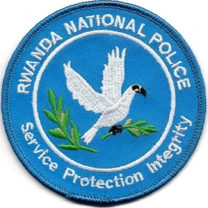 AFRIKA Rwanda RUANDA National Police Patch TOP Bundes- Polizei Abzeichen AFRICA - Bild 1 von 1