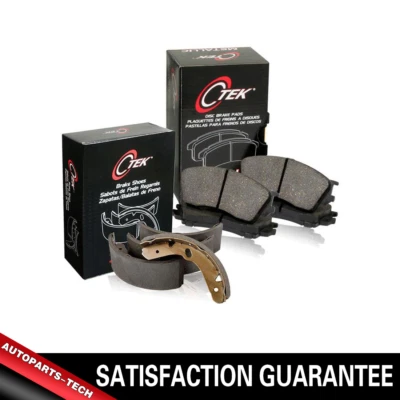 Centric Front + Rear Metallic Brake Pads & Brake shoes 2SET For Dodge Dakota - Image 1 of 4
