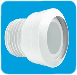 McALPINE MAC-3C Toilet Pan Connector for 3" Soil Pipe or 75mm Internal Cast Iron - Picture 1 of 3