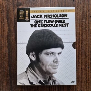One Flew Over the Cockoo's Nest 1975 2 Disk Special Edition Jack Nicholson DVD - Picture 1 of 8