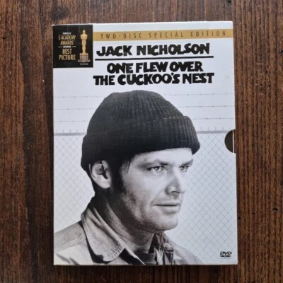 One Flew Over the Cockoo's Nest 1975 2 Disk Special Edition Jack Nicholson  DVD - Image 1 of 4
