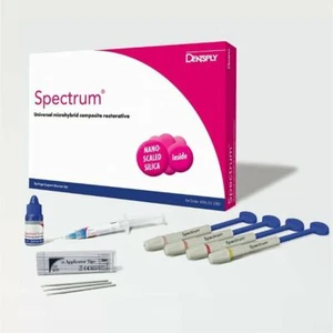 Dentsply Spectrum Composite Restorative Kit 4 Spritzen + Bond 3,5 ml +...