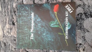 Vampire The Masquerade RPG Introductory Kit free to new players early print RARE - Imagen 1 de 2