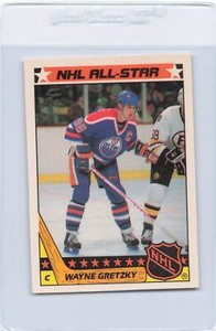 1987/88 Topps Stickers #5 Wayne Gretzky NM/MT *DA-B4820