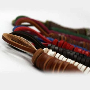Thin Rawhide Leather Shoelaces for Boots Shoes New B6 - Picture 1 of 14