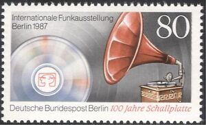 Germany (B) 1987 Music/Records/Gramophone/Broadcasting/Radio 1v (n27536)