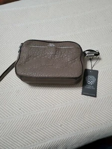 NEU! Vince Camuto Leder Umhängetasche Raya Foxy, bräunlich grau, Handtasche - Bild 1 von 10