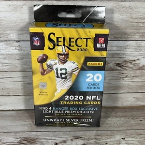 2020 Select NFL Football Hanger Box - Blue Prizm Die-Cuts - Burrow, Herbert - Picture 1 of 2
