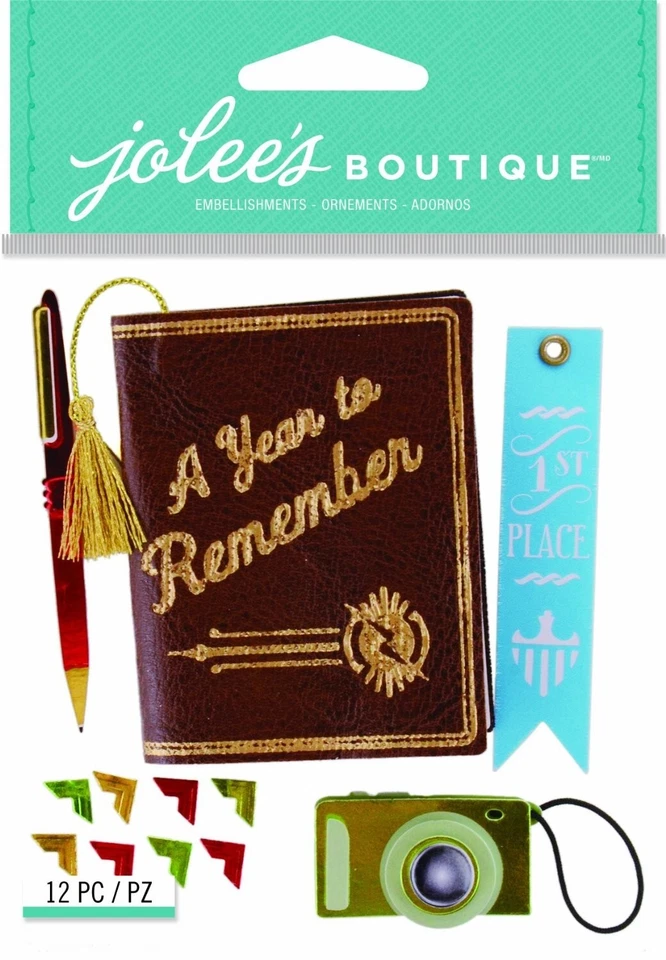 Yearbook Album Scrapbook Stickers A Year to Remember NIP ANUARIO Free Shipping - Image 1 of 1