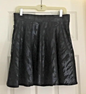 Falda Patinadora Rock & Republic Coquette Estampado Serpiente Círculo Completo Para Mujer 8, Nueva Con Etiquetas Foto 1 de 4