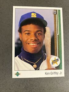 1989 Upper Deck Ken Griffey 1 Nr Mint + Centered Rookie RC Hof Seattle Mariners