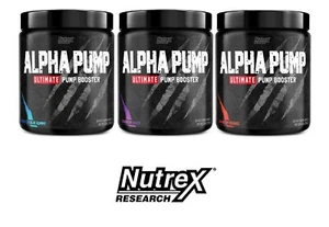 Nutrex ALPHA PUMP Ultimate Pump Booster 20 Servings - Picture 1 of 5