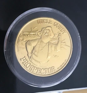 Vintage Droids cartoon Series 100% Original Kenner Droids gold Uncle Gundy Coin - Picture 1 of 2