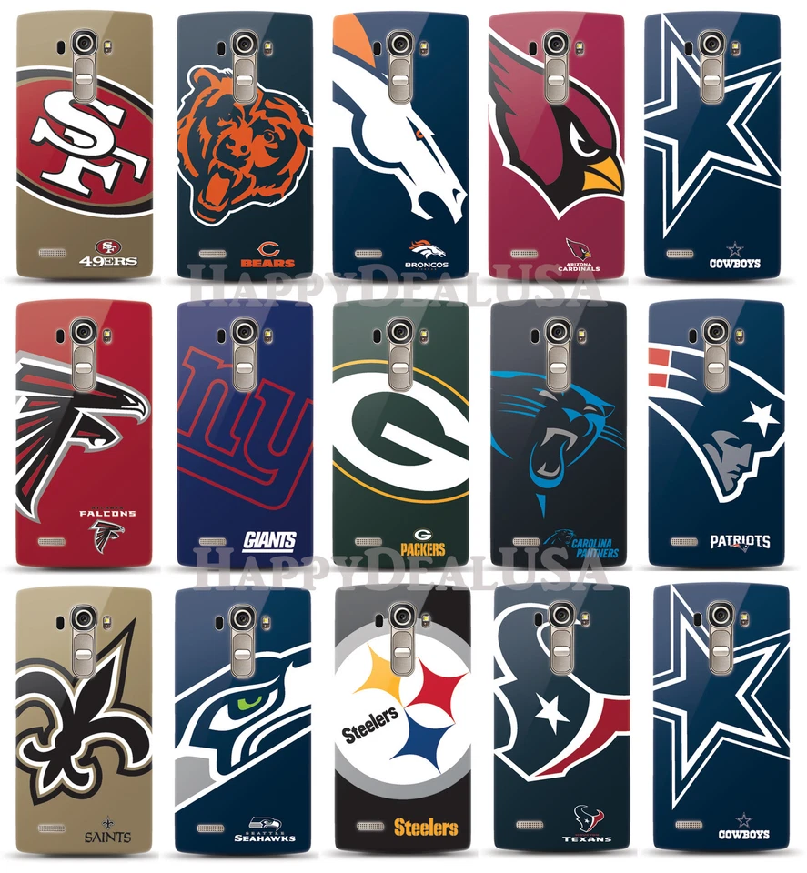 Slim Fit Official NFL XL Cover Case for LG G4 - Choose TEAM Fans - Image 1 of 1