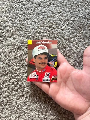 1993 Finish Line Racing Silver Series #110 Jeff Gordon Parallel Card Graded 9 - Image 1 of 4