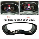 For Subaru WRX 2014-21 Glossy Carbon Fiber Look ABS Dashboard Meter Frame Cover