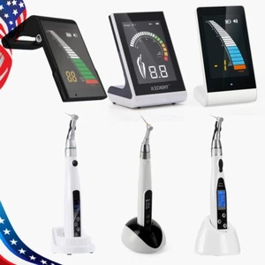 AZDENT Dental Cordless LED Endo Motor 16:1 /Apex Locator Root Canal Finder - Picture 1 of 43