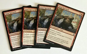 Giant Spectacle (4) Kaladesh NM MTG Magic the Gathering - Picture 1 of 1