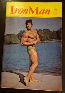 1978 IRON MAN MAGAZINE July Dennis Tinerino Tom Platz Arnold Rare VHTF - Foto 1 di 9