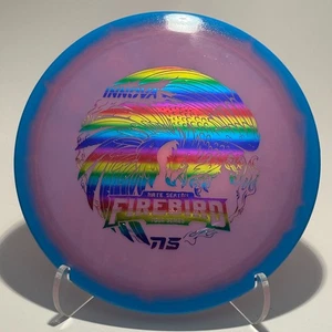 DISC GOLF INNOVA NATE SEXTON TOUR CHAMPION HALO GLOW FIREBIRD 173-5g BLUE 2023 - Picture 1 of 5