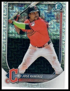2025 Bowman #89 José Ramírez Cromo Mojo Refractores Cleveland Guardians - Imagen 1 de 2