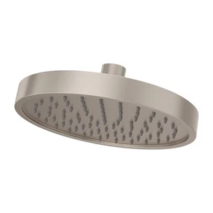 Contempra Round Raincan Shower Head, Arm Not Included, Single Function, Brush... - Picture 1 of 6