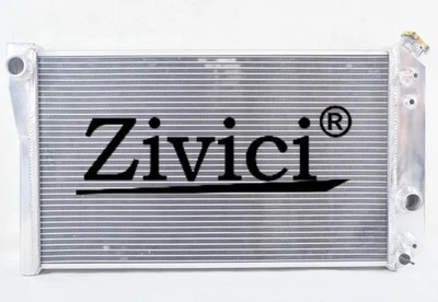 Aluminum Kühler Radiator For Chevy Corvette 5.7 L83/S10 V8 Conversions 1984-1990 - Image 1 of 4