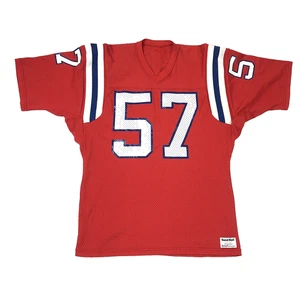 Vintage Sand-Knit MacGregor New England Patriots Steve Nelson #57 Jersey Medium - Picture 1 of 10