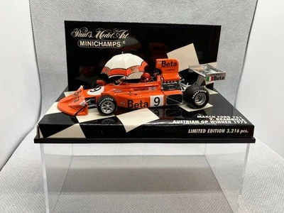 Formula 1 MARCH 751 V.Brambilla Winner Austria 1975 1/43 MINICHAMPS n/spark - Immagine 1 di 4