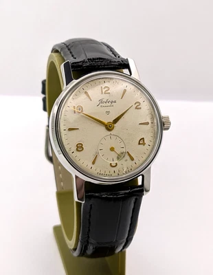 复古手表 Pobeda 2 MChZ 2602 15 珠宝苏联新表壳男士机械  — 第 1/4 张图片