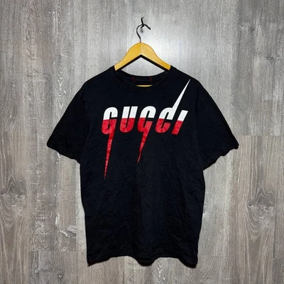 Gucci Blade Camiseta de Algodón Negro Talla L-XL - Imagen 1 de 4