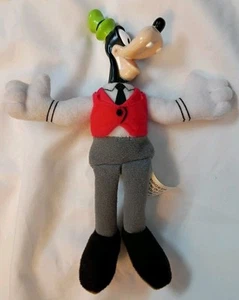 Vintage Disney Haus Maus Stofftier Kunststoff Kopf Goofy Spielzeug  - Bild 1 von 5
