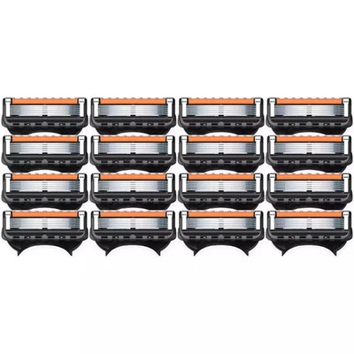 4-20 Rasierklingen für Gillette Fusion 5 ProGlide Edelstahl-Klingen Ersatzkopf - Bild 1 von 4