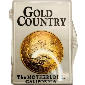 Gold Country The Motherlode California Gedenkmünze im Etui - Bild 1 von 3