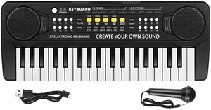 Kid Keyboard Piano - 37 Keys Piano Toys for Kids Beginners Electronic Piano w... - Picture 1 of 9