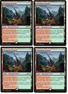 4 x Stomping Ground / Stampfgelände  - SECRET LAIR -  englisch  *Dual*  Playset - Bild 1 von 1